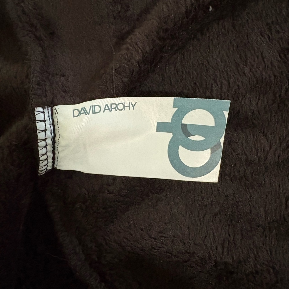 David Archy Plush Black Robe - image 4